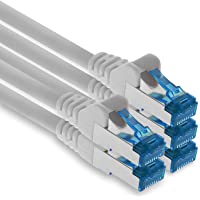 1.5m - Cat.6 - Cable de Red Ethernet Gigabit LAN RJ45 Cat 6 A Cable de conexión 10000 Mbit s Sftp Pimf 500 MHz…